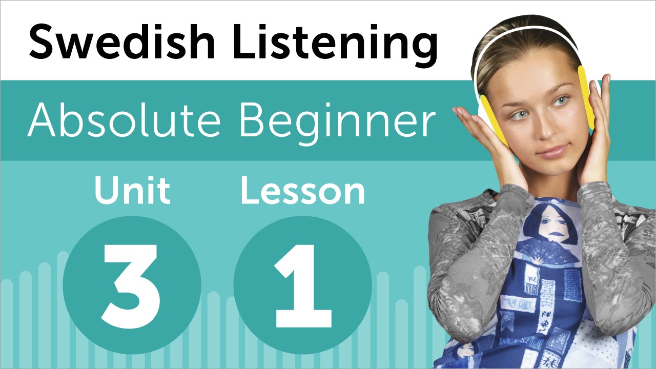 Swedish Listening Practice - Getting Help from the Teacher in Sweden