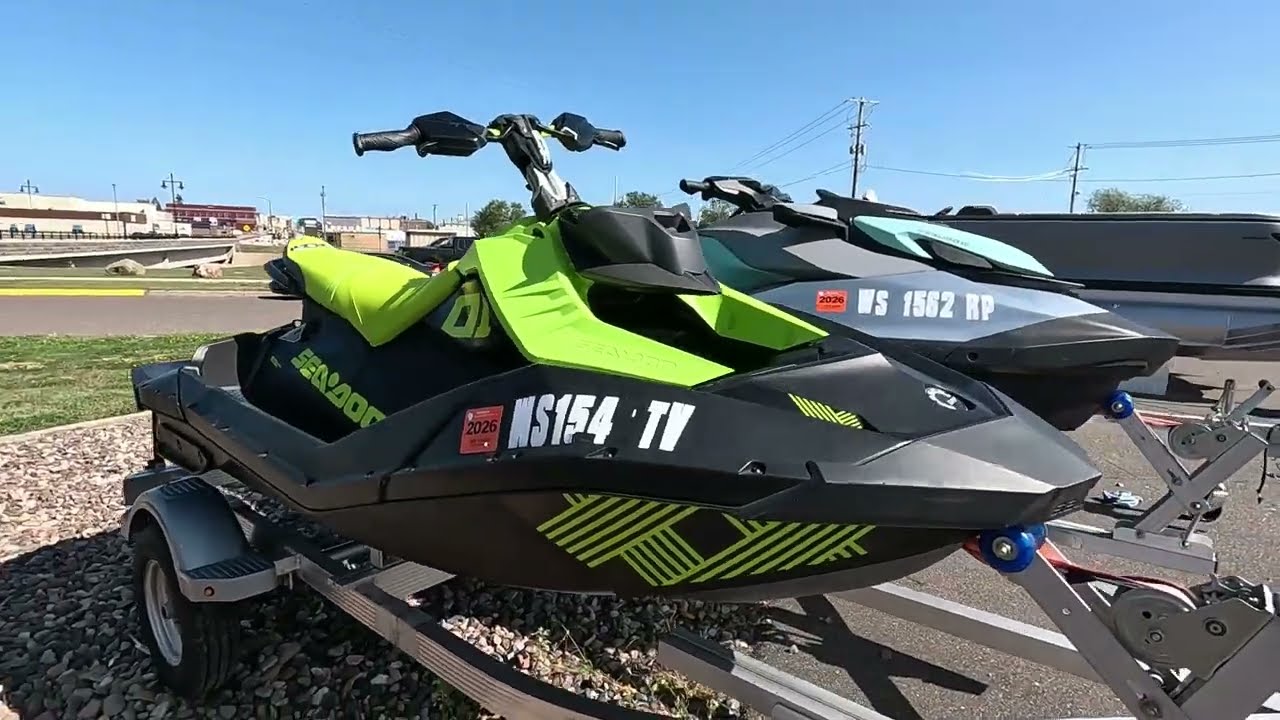 New 2023 Sea-Doo Spark Trixx 3 Up 90 w/iBR and audio Personal Watercraft For Sale in Rice Lake, WI