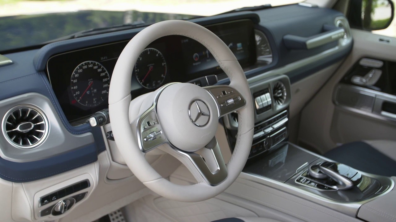 Die Neue Mercedes Benz G Klasse Das Interieur Youtube