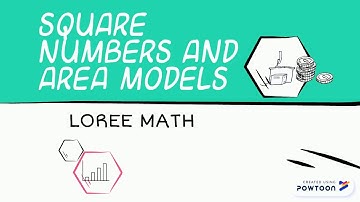 Square Numbers and Area Models