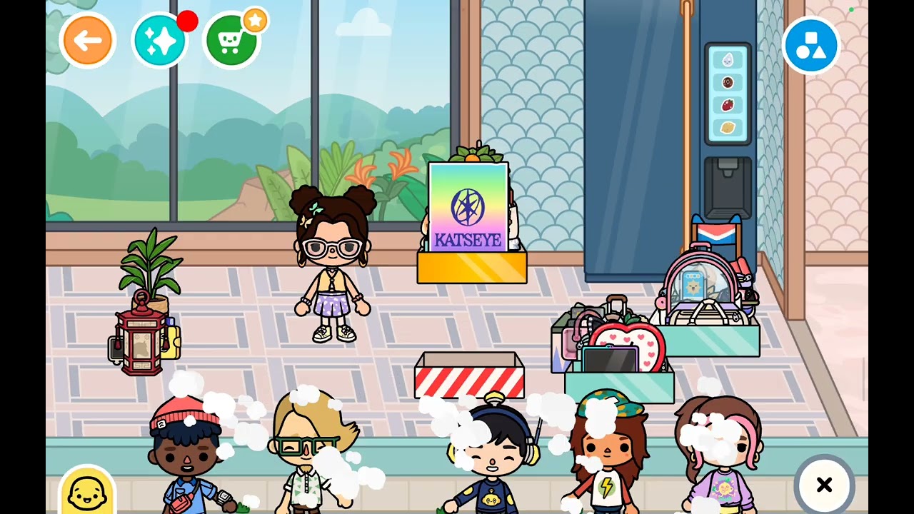Building The MODERN MANSION In Toca World!!! #Making The Characters!! 🍁🍁