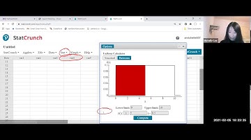 StatCrunch: Uniform Distribution