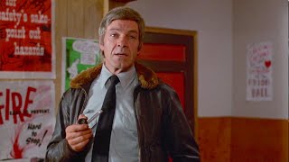 My Bloody Valentine, 1981 : Chief Jake Newby walks about flexin' & pipin'...