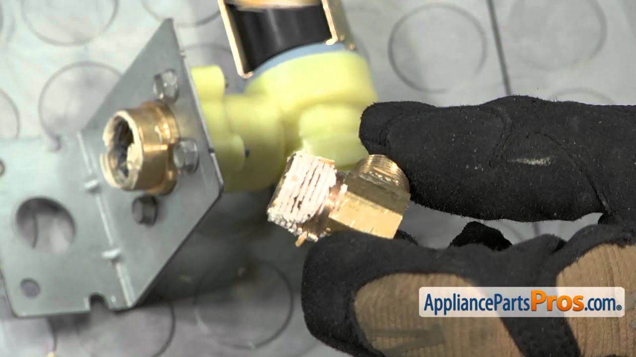How To Whirlpool/KitchenAid/Maytag Water Valve W11082871 YouTube