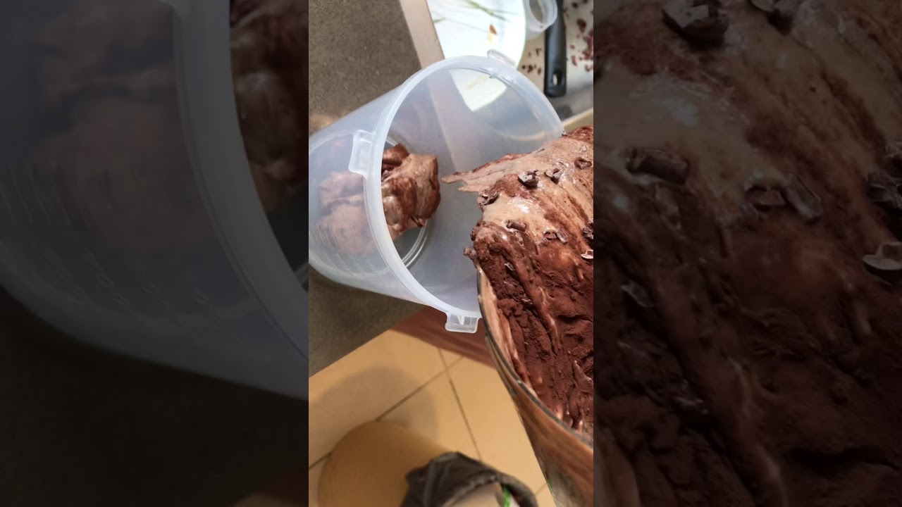 גלידת שוקולד בננה  Chocolate Banana Ice Cream