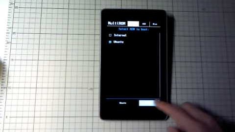 Tried MultiROM V2 for dual-booting Android and Ubuntu on Nexus 7