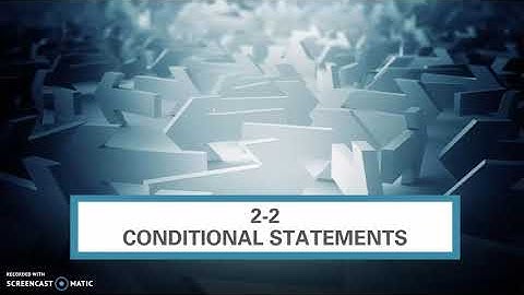 Geometry 2-2 Conditional Statements Part 2