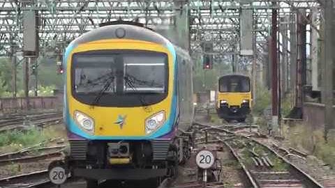 Transpennine Express 185144 departing Manchester Piccadilly