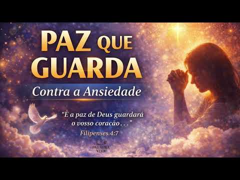 PAZ QUE GUARDA 🕊️ Louvor Contra a Ansiedade | Filipenses 4:6–7 | 432Hz