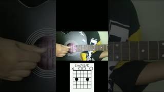 Guitar chords : E minor 7 sharp 5/C