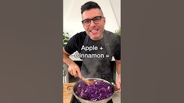 Braised Red Cabbage with Apples