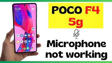 POCO F4 5G Microphone not working || POCO Mic problem