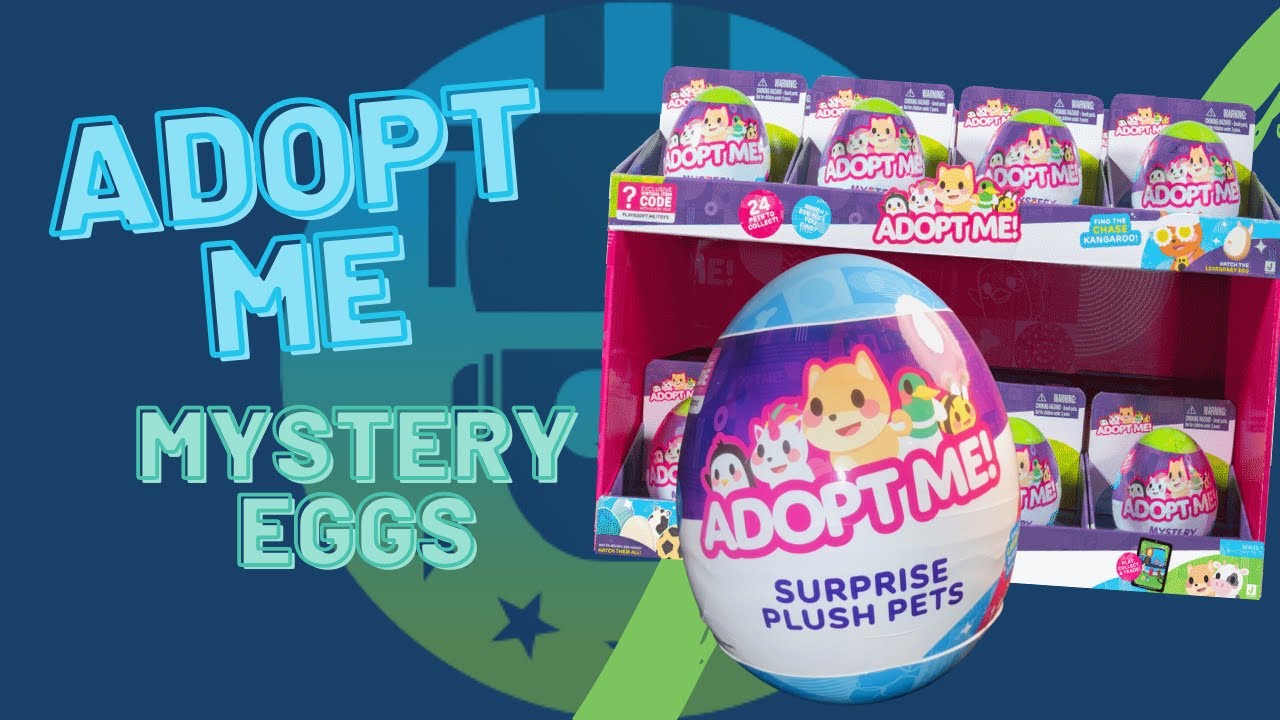 Opening the new Roblox Adopt Me! Mystery Pet Egg Toys! We got the NARW