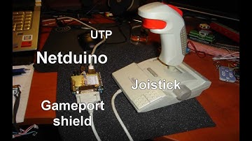 Old Gameport joistick as ethernet joistick (netduino)