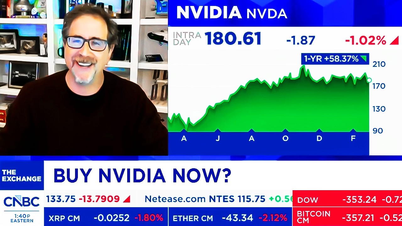 CNBC & Bloomberg Today On NVIDIA Stock, NVIDIA Valuation - NVDA Update