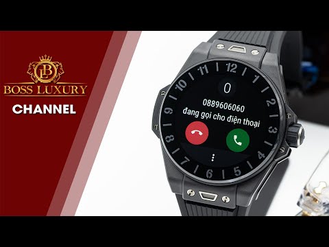 Video Review đồng hồ smartwatch Hublot Big Bang E : đẹp,... - youtube