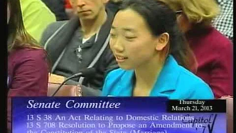 RI State Senate Marriage Equality Hearings March 2...