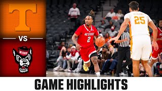 NC State vs. Tennessee Game Highlights | 2023-24 ACC Men's Basketball