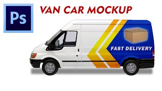 Car Branding Mockup with Photoshop for your product bussines