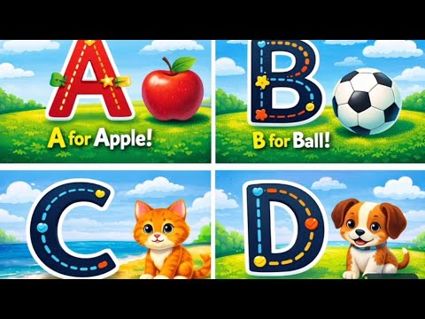 👉 ABC Writing for Kids | Learn Alphabet A to Z Step by Step | Easy ...