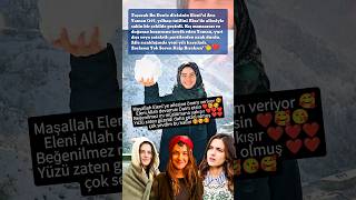 Taşacak Bu Deniz Eleni Kapandı Yılbaşını Kutladı Ava Yaman Kış Pozu