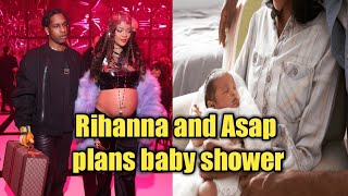 Rihanna and Asap organised baby shower for their baby.❤️