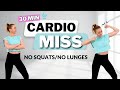 🔥30-Minute MISS CARDIO WORKOUT with Warm Up + Cool Down🔥No Jumping at Home🔥MODERATE INTENSITY 🔥