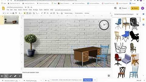 Instructional Video on Creating a Virtual Classroom Using Google Slides