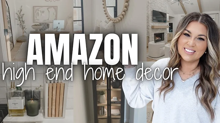 AMAZON HIGH END DECOR ON A BUDGET | AMAZON MUST HAVES HOME DECOR EDITION | AMAZON DECOR WITH LINKS thumbnail