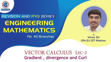 Vector Calculus || Lec 02 || PYQ Series