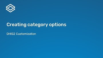 3.1.3 Creating category options [Part 2 of 3]
