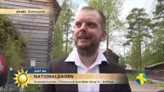 'Vi kör drop in-bröllop för att slippa planera festen' - Nyhetsmorgon (TV4)