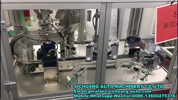 Euro caps infusion caps camera inspection machine