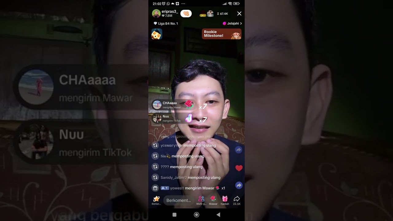 LIVE ERIPRAS MALAM INI