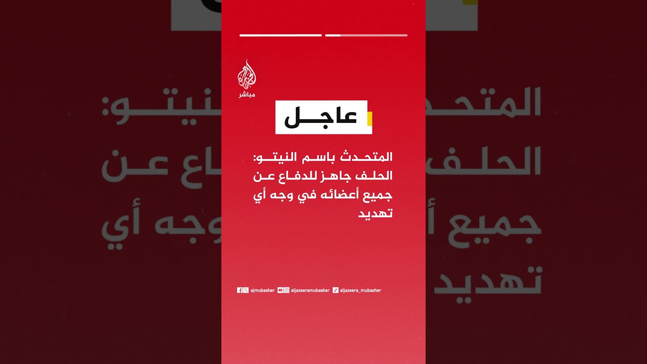 المتحدث باسم النيتو: الحلف اعترض مجددا صاروخا متجها إلى تركيا
