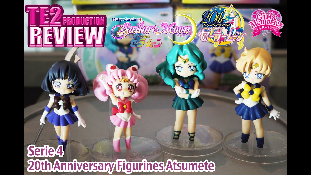 Lot 5 Figurines Sailor Moon – PVC – État Parfait