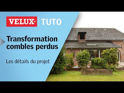 Transformation de combles perdus charpente traditionnelle - Les détails du projet