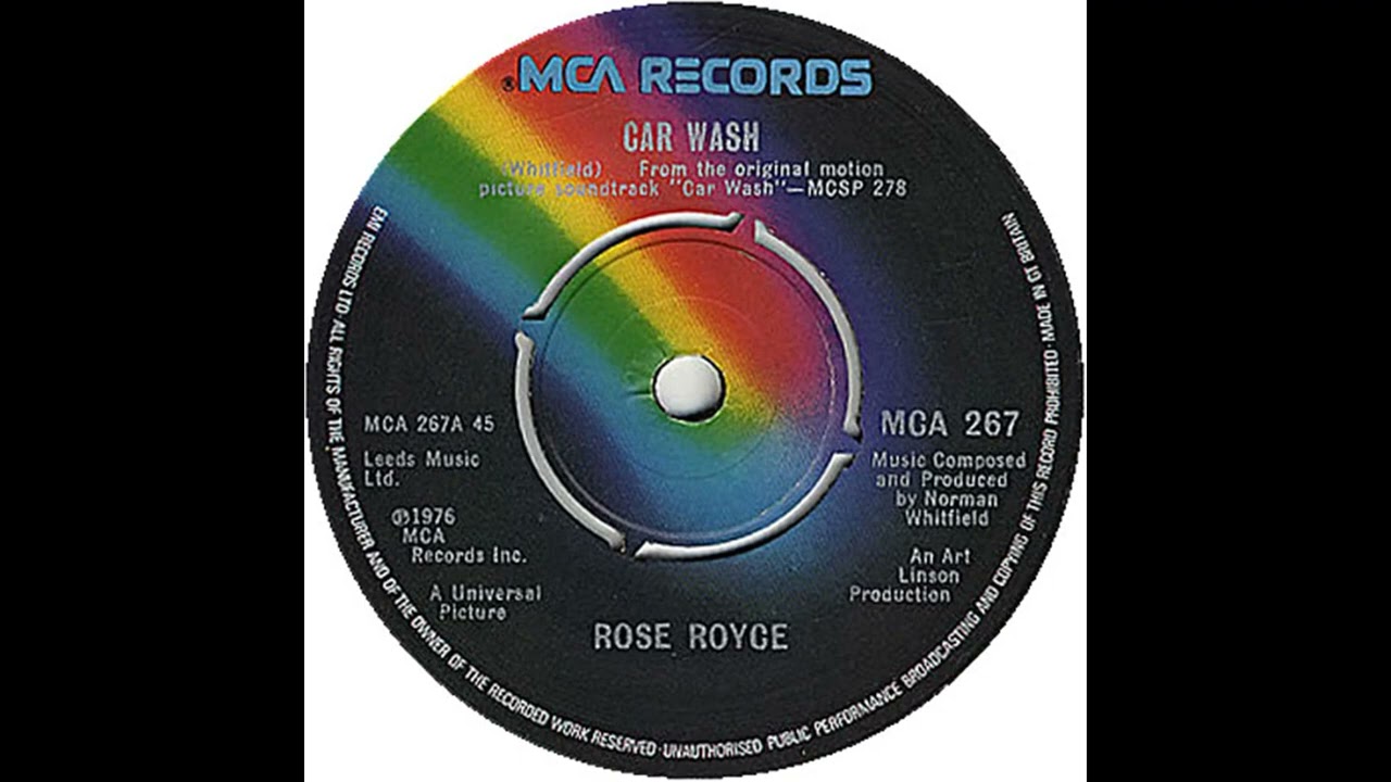 UK New Entry 1976 (324) Rose Royce - Car Wash