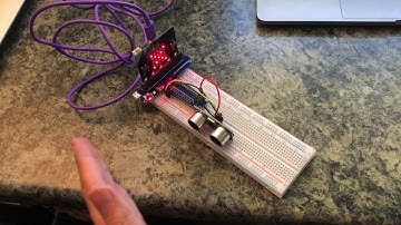 Using Micro:Bit with an Ultrasonic Sensor