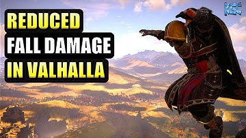 AC Valhalla - How to take reduced FALL DAMAGE