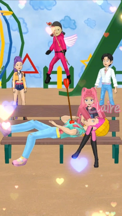 Shortest Love Story Ever ☠️🔥 SAKURA SquidGame #sakuraschoolsimulator #shorts #sakura #ytshorts