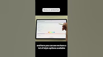 How to Enable Gesture Animations on Galaxy Tab S10 Ultra #shorts