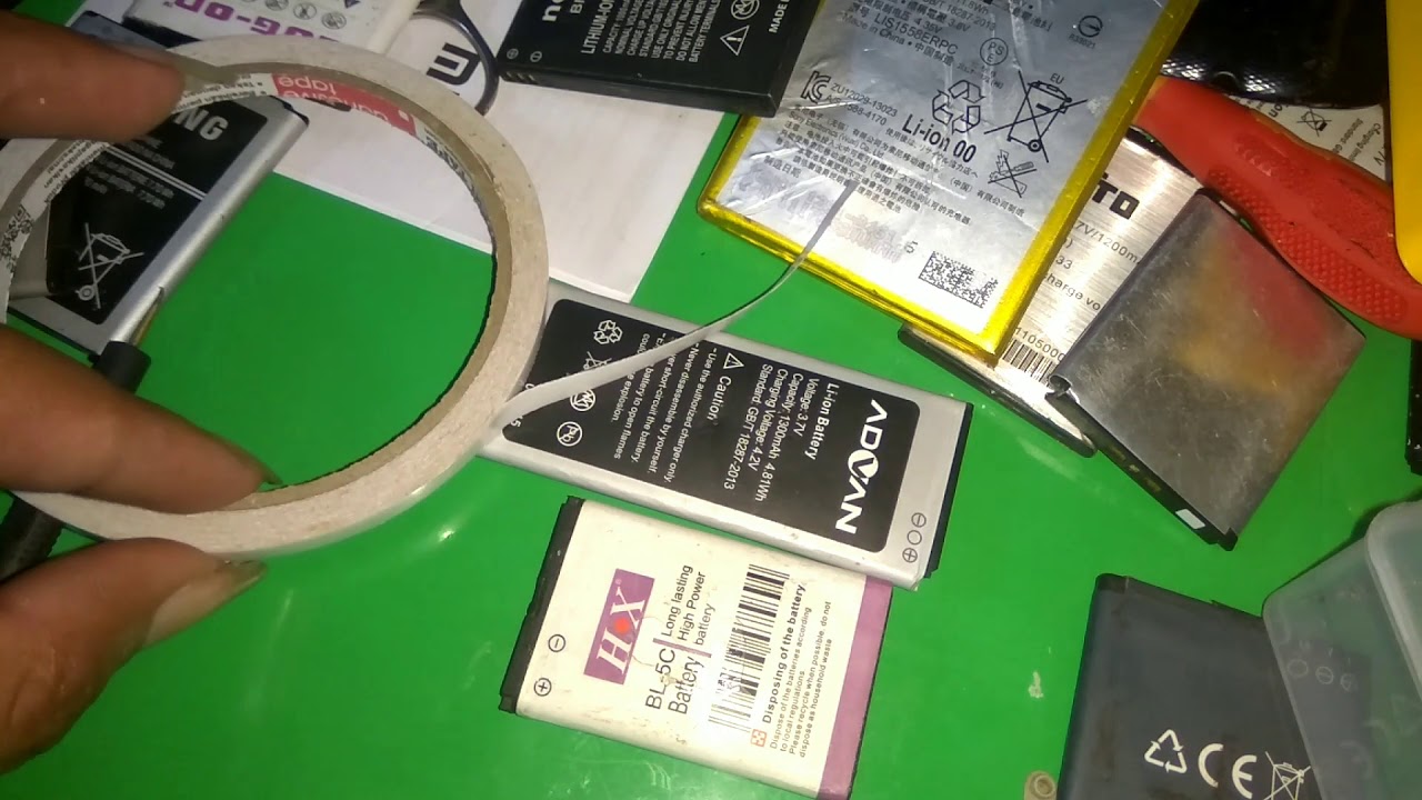 Cara memperbaiki batre kembung semua tipe hp dengan cara ini 