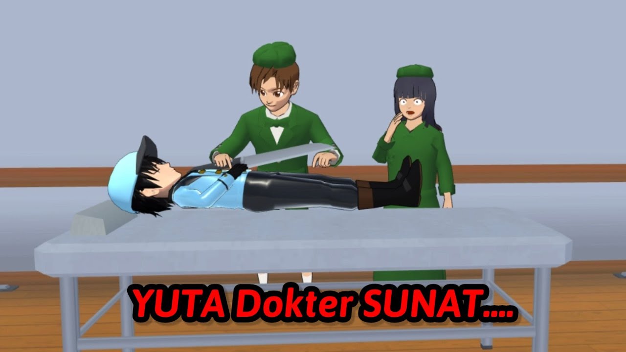 Apa? Boboiboy Mau Di SUNAT Dengan Dokter Yuta Dan Suster Mio Ko Bisa ? Sakura School Simulator