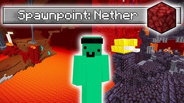 Beating Minecraft Hardcore, But I Start In The Nether