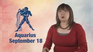 Daily Horoscope September 18, 2016: Aquarius