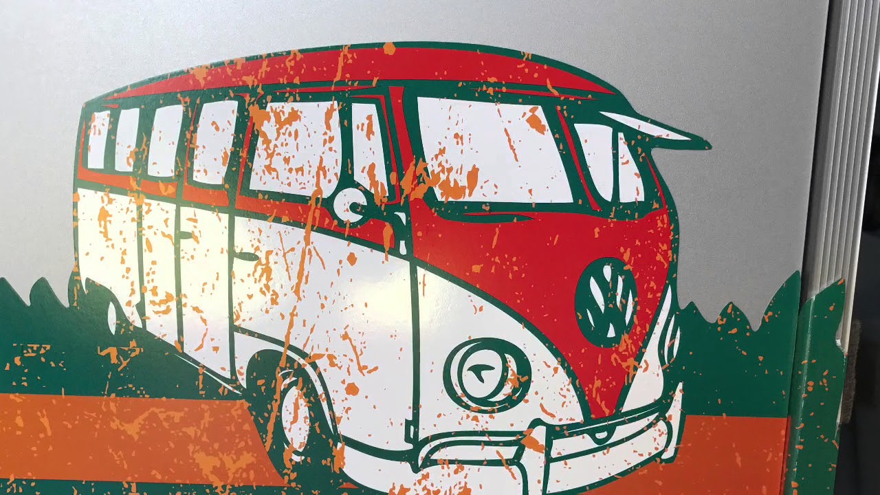 VW T6 California - Maxxcamp Max Modul Design Aufkleber