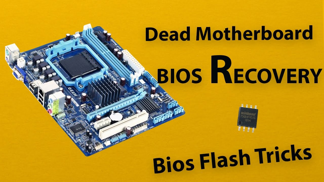 how to repair dead motherboard - YouTube