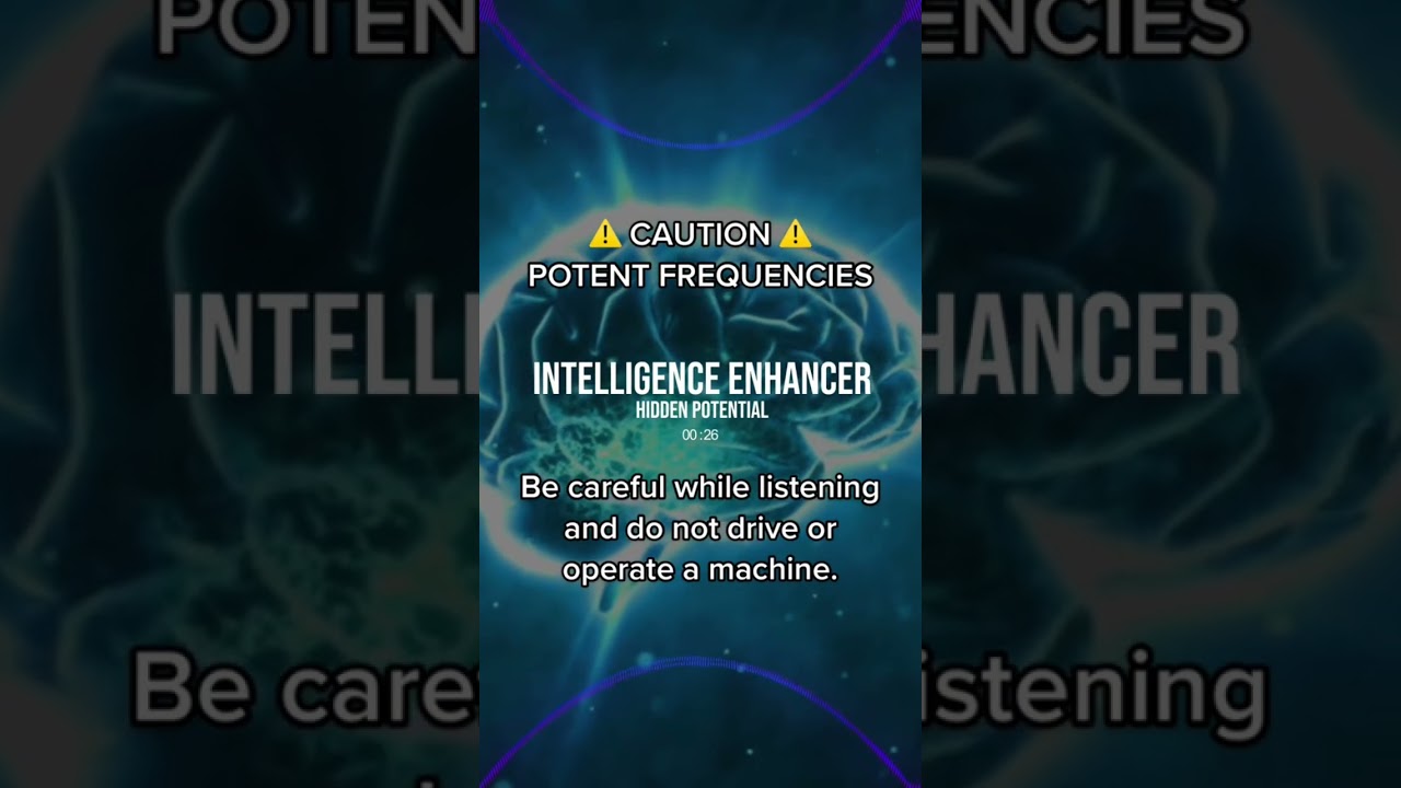 Watch Increase your Intelligence and Memory with Frequencies ⚠️ #shorts on YouTube Watch Increase your Intelligence and Memory with Frequencies ⚠️ #shorts on YouTube