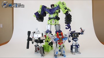 ToyWorld Constructor - Masterpiece Devastator - Video Review